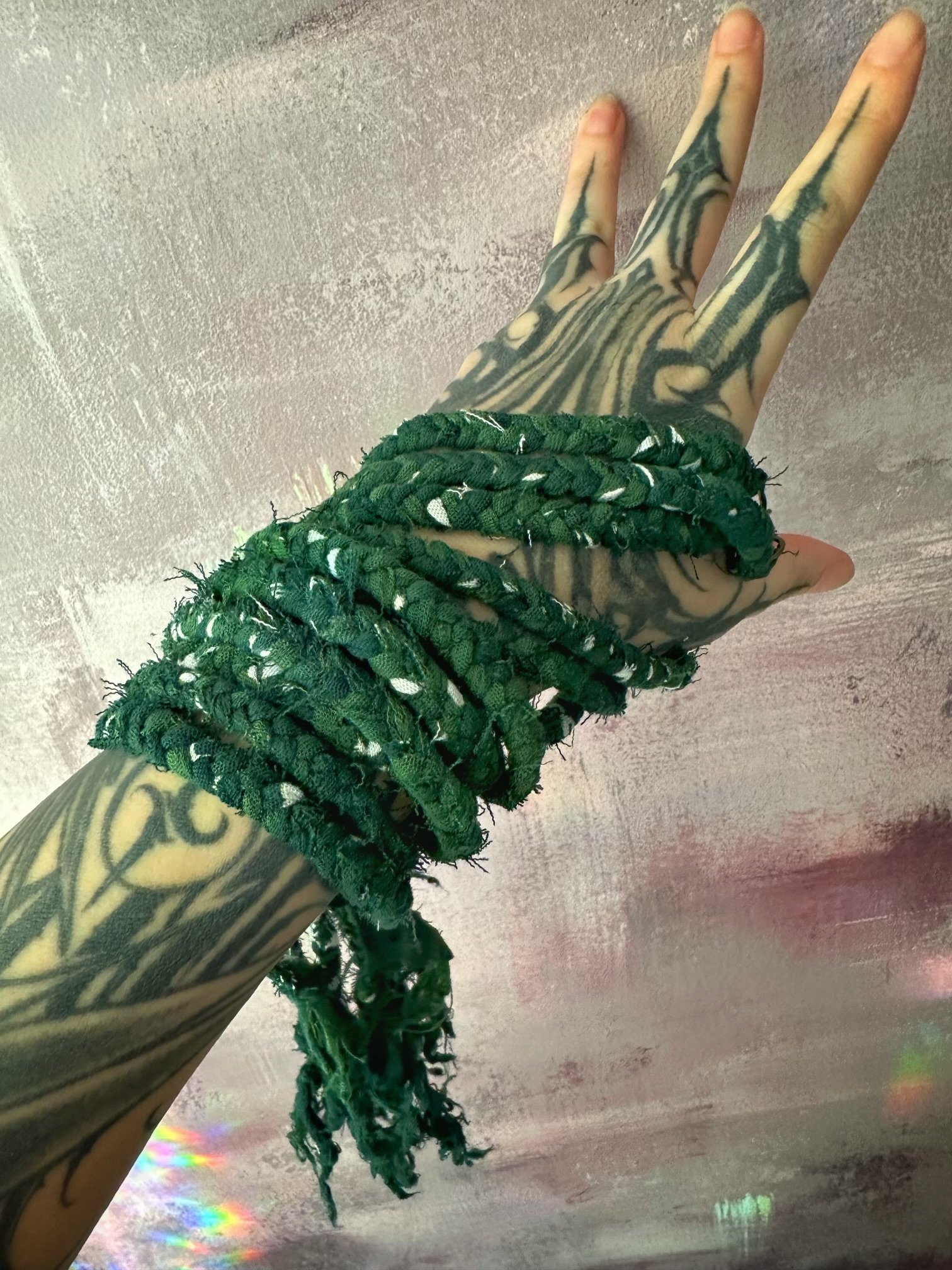 Green Friendship Braid