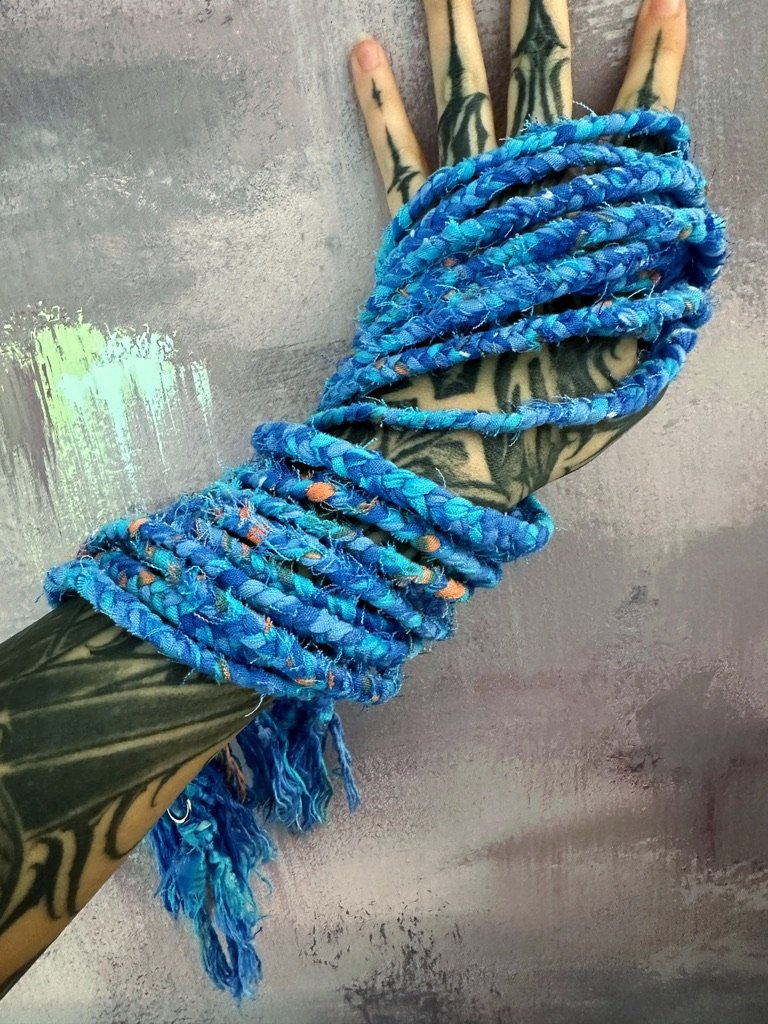 Light Blue Friendship Braid