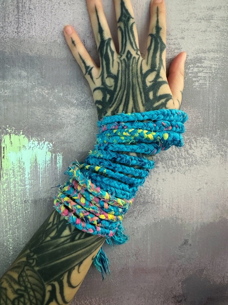 Teal Friendship Braid