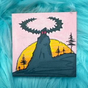 Monstrous Shadow 01 - Original Art Study