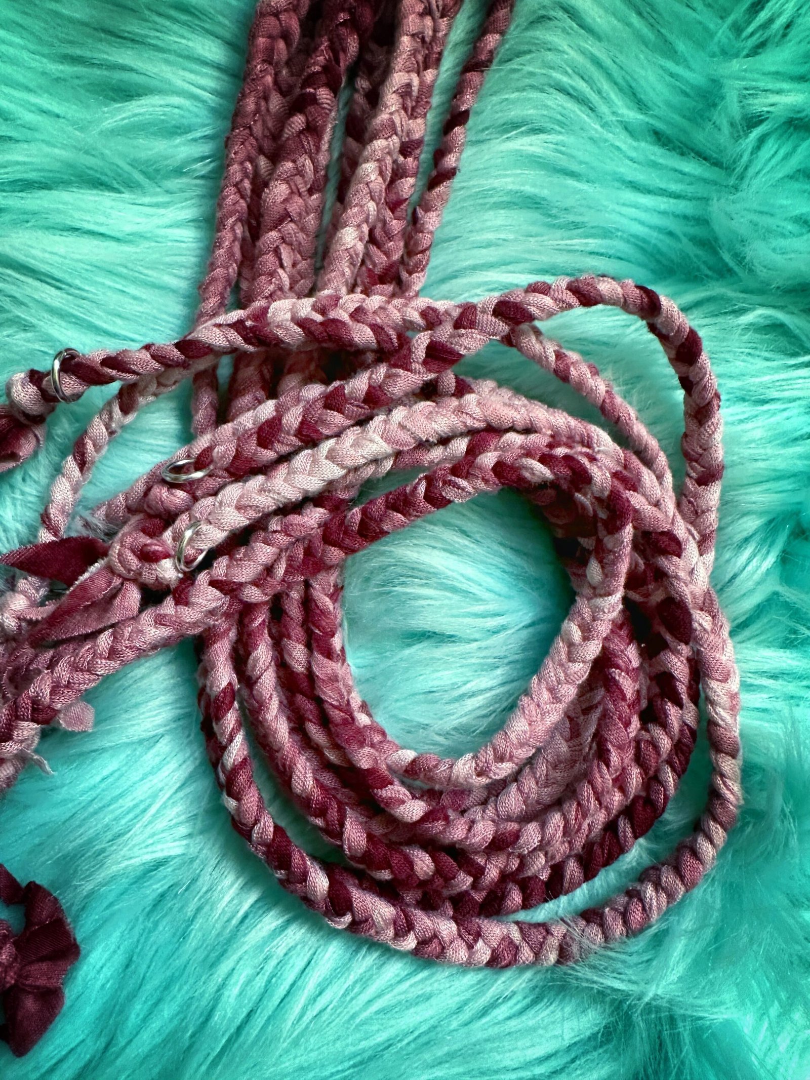 Cranberry Friendship Braid - Image 3
