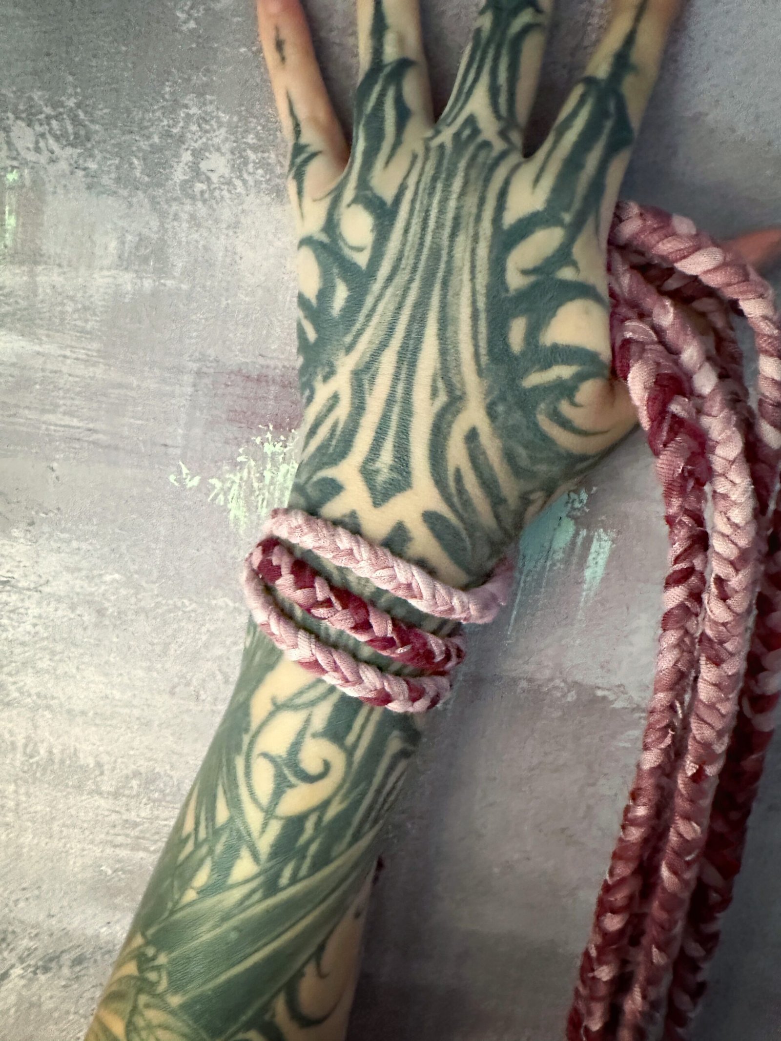 Cranberry Friendship Braid - Image 2
