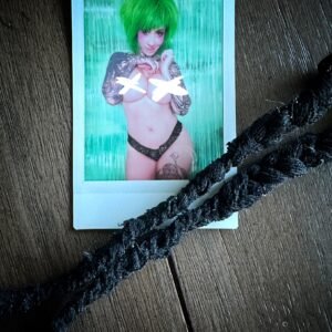 Black Lace Panty Braid Version 1