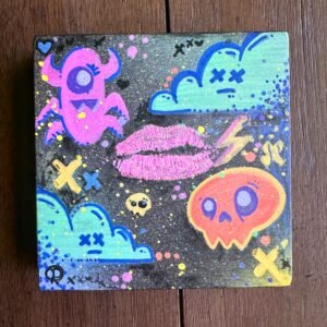 Lips Graffiti 1 - Original Art