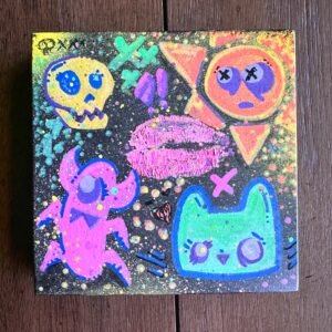 Lips Graffiti 2 - Original Art